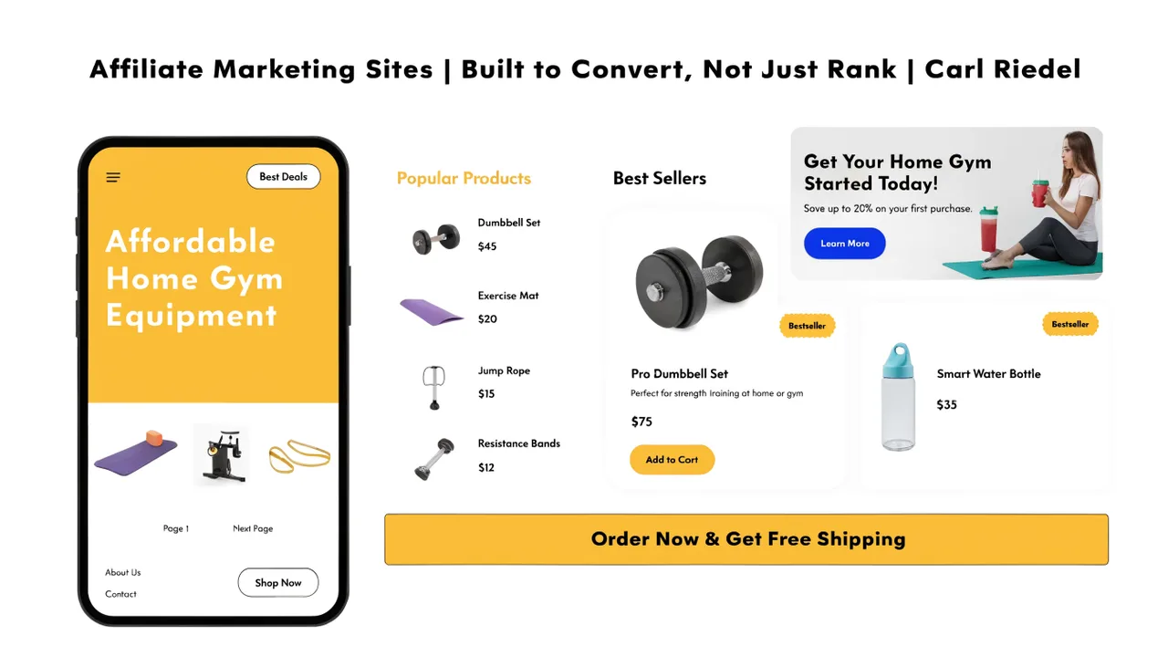 Affiliate Marketing Sites - Built to Convert, Not Just Rank