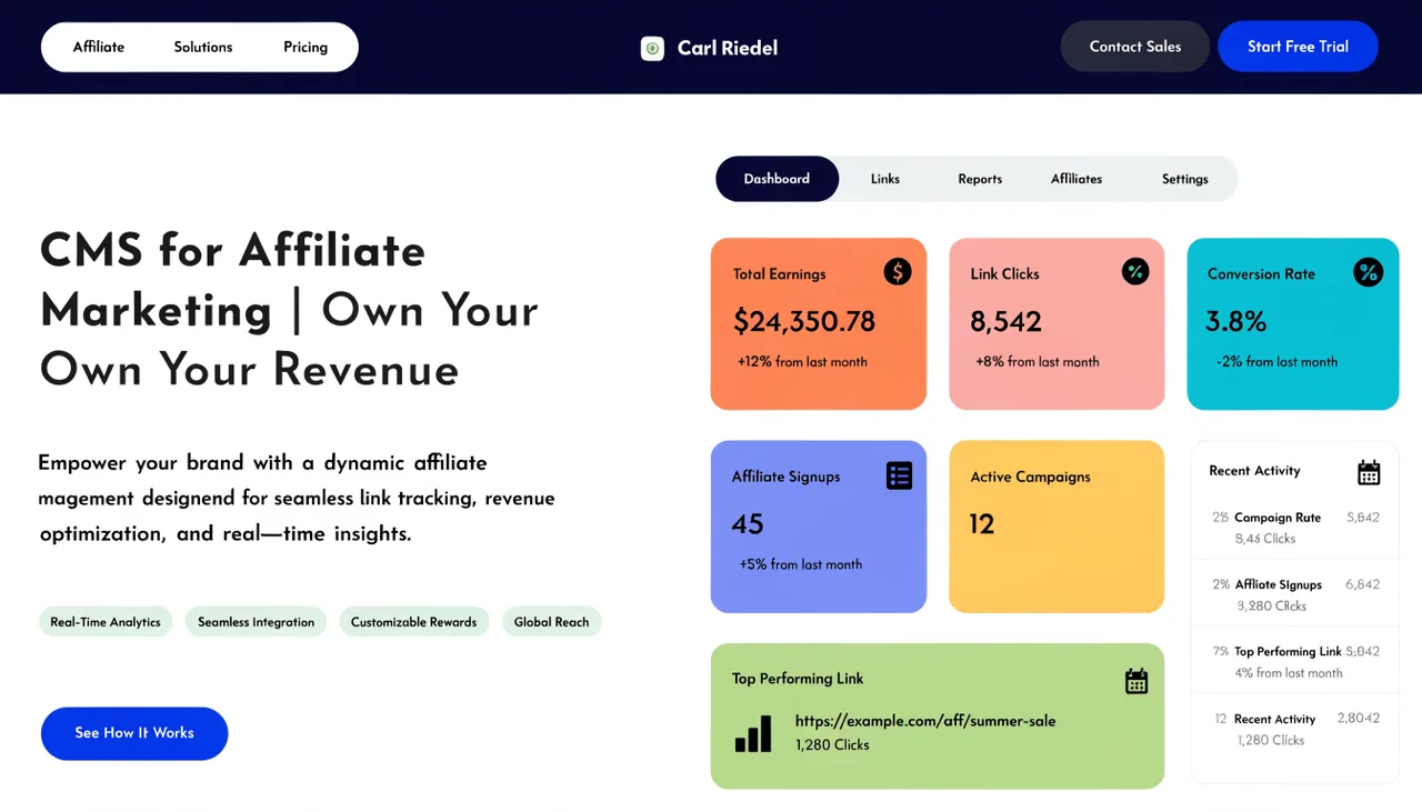 CMS for Affiliate Marketing