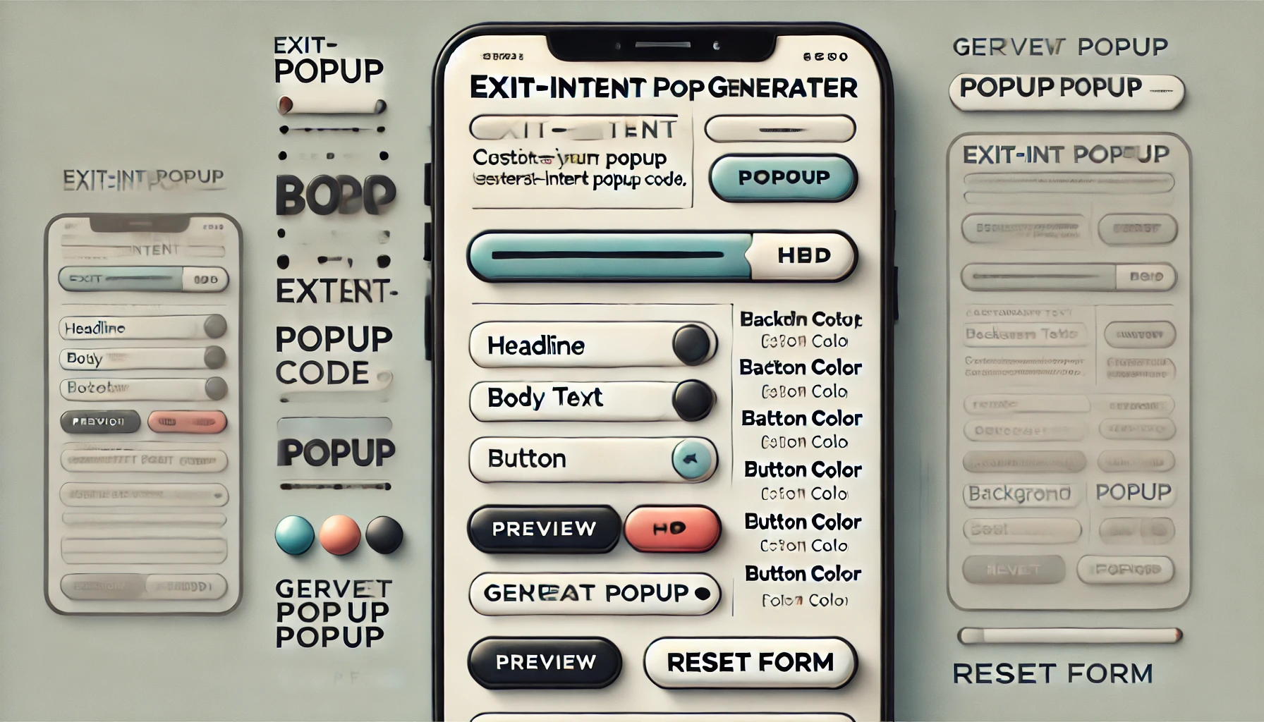 Exit Intent Popup Generator