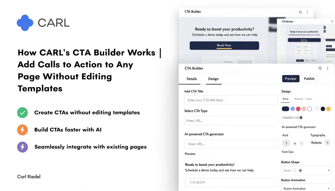 How CARL's CTA Builder Works